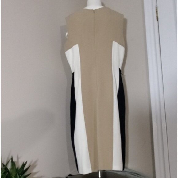 NWT Laura Color Block Sheath Midi Dress- Size 12 - Picture 12 of 14
